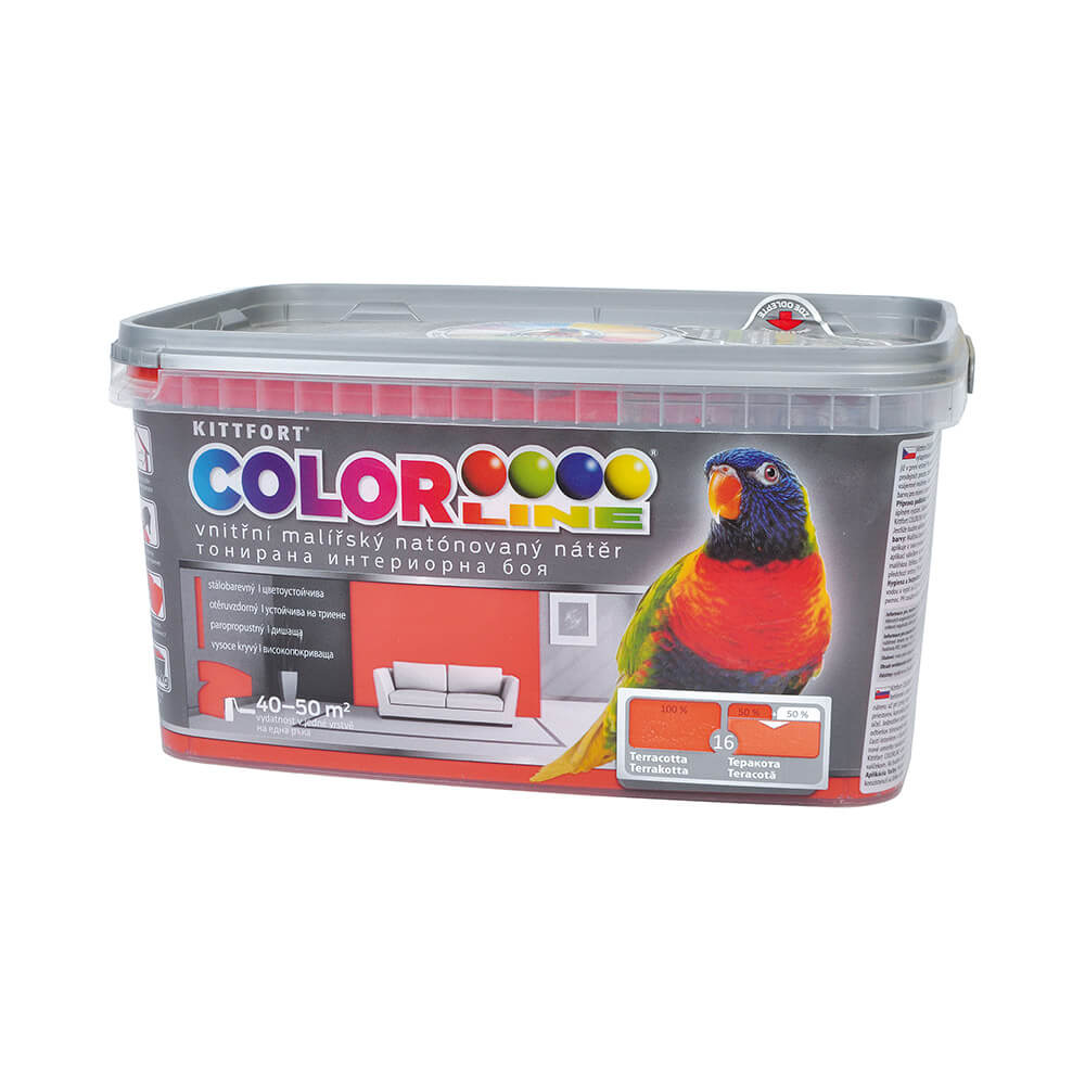Интериорна боя Colorline теракота 16 4 кг