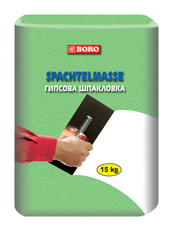 Гипсова шпакловка Boro Spachtelmasse 15 кг