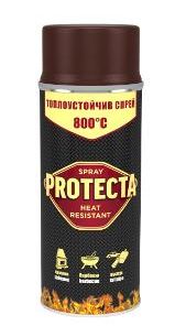 Топлоустойчив спрей Protecta heat resistant кафяв