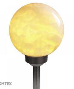 LED соларна сфера за земя DANCE 0.2W 3000K 3lm IP44 батерия ААА Ni-mh 1.2V 600mAh Lightex