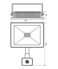 LED прожектор със сензор NYX LED ∙ 50W