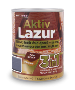 Лак актив лазур 3в1 сив 0.750 л