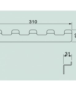 Alternative view of Закачалка петорна Елинор Black ICA 5553-5B