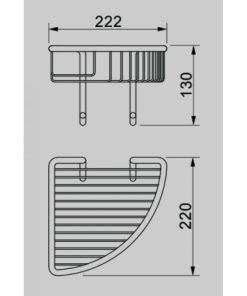 Alternative view of Решетъчен кош Ерин ICA 351