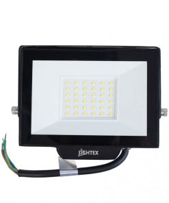 Alternative view of LED прожектор черен HERO 30W 6500K 2700lm 220V IP65 Lightex