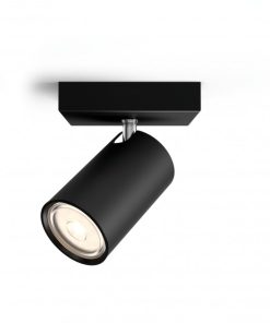 Philips Спот KOSIPO GU10 max 5.5W/4000K черен