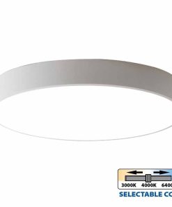 LED плафониера LUKA LED 45W бял CCT-switch 3000K-4000K-6400K