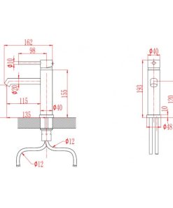 Смесител за умивалник Galant ICF 1007001C