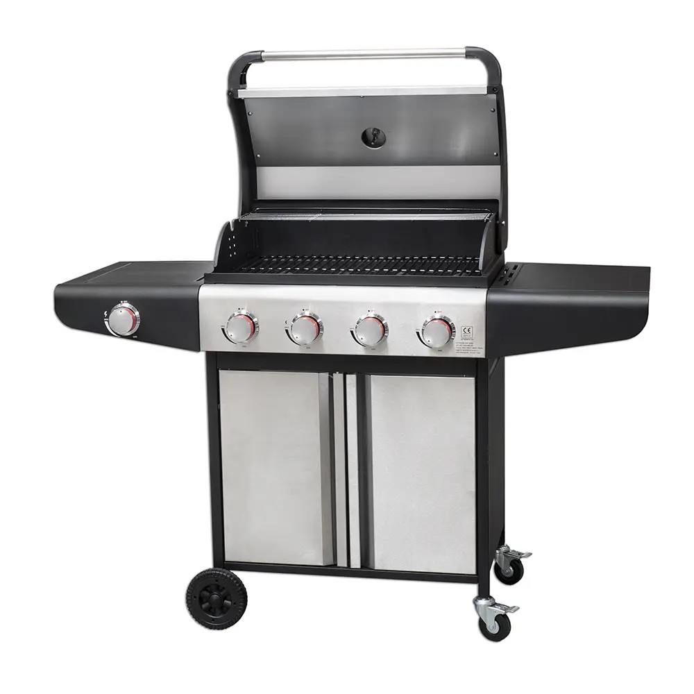 Барбекю газово Ziel Grill G9504AE-SB сиво