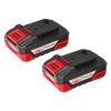 R20 Бормашина Ъглошлайф Гайковерт 2x2Ah RDP-PBCDI&SPAG&PBIW