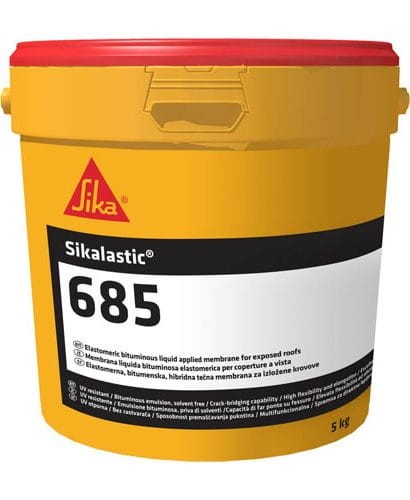 Битумна хидроизолация Sika Sikalastic-685, сива, 5 кг