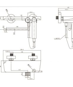 Смесител за биде Сиена ICF 3510C