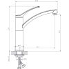 Смесител за кухня Kitchen Line ICF 7153066