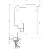 Смесител за кухня Kitchen Line ICF 718650 WHITE