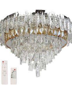 LED полилей Elada 4xE14 + 55 W хром