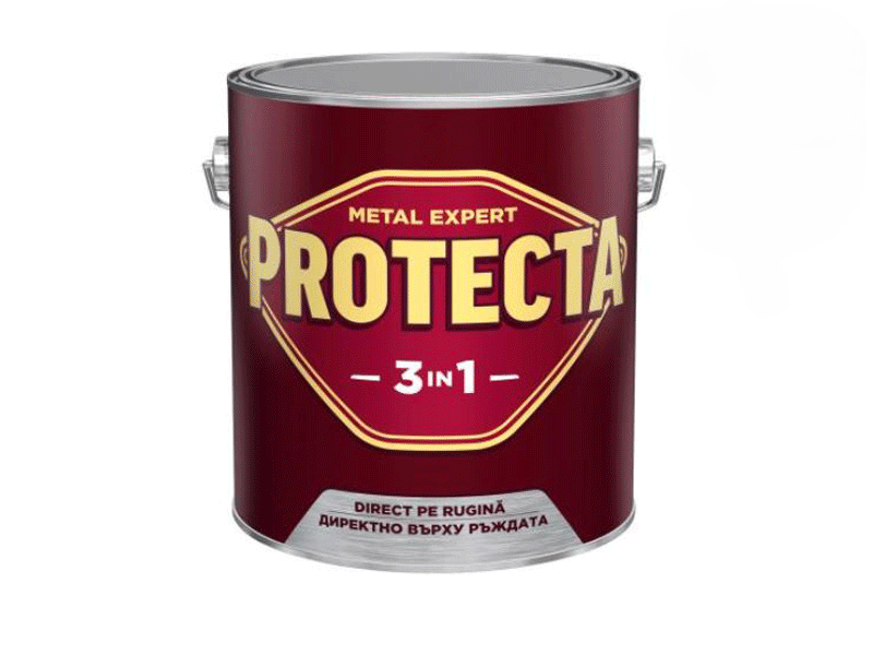 Боя за метал Protecta 3in1 светлосива 2.5 л