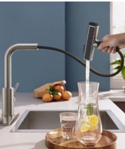 Смесител за плот с изтеглящ душ Aquafeast 2104G