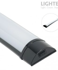 LED линейно тяло Amigo 600 мм черно