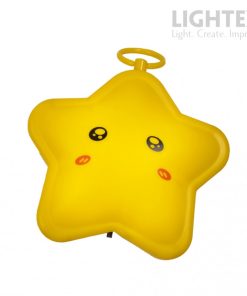 LED нощна лампа за контакт Starry 1W жълта