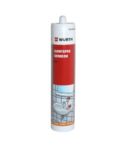 Санитарен силикон Wurth бял