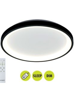 LED плафониера ALEXA-C LED 60W черна
