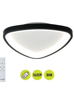 LED плафониера Andromeda LED 72W черна