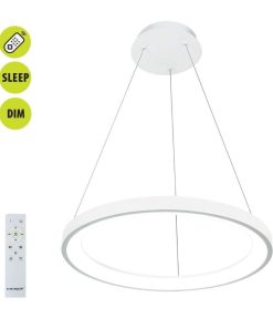LED полилей ALEXA-P LED 55W бял
