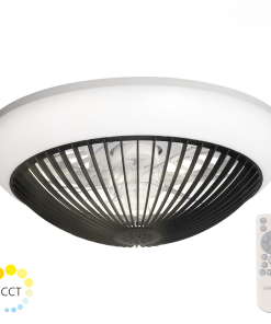 LED плафон- вентилатор max40W+10W мотор