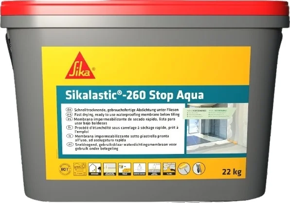 Хидроизолация Sikalastic-260 Stop Aqua 22 кг