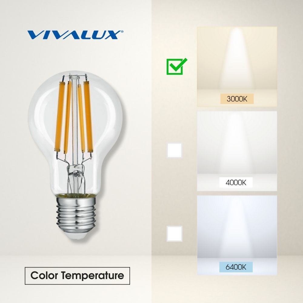 LED филамент лампа Flick LED Premium 11W 3000K
