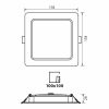 LED луна за вграждане Kapi LED 9W CCT-SWITCH