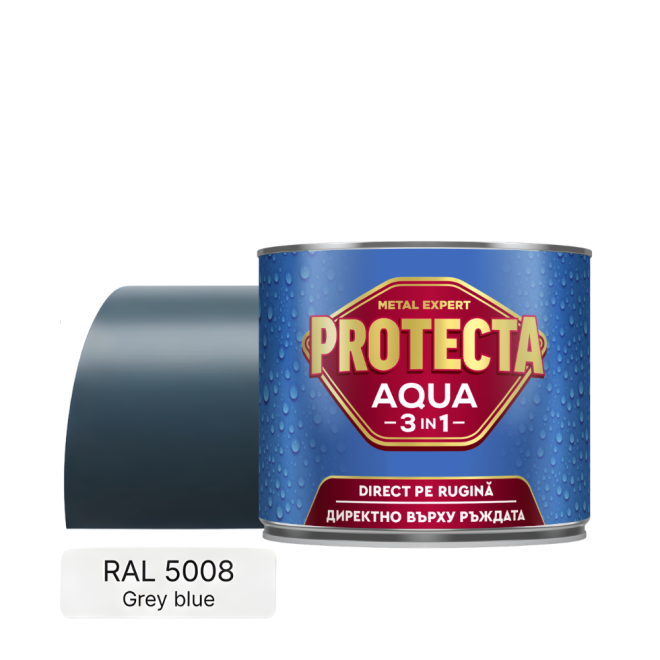 Боя за метал Protecta 3in1 Aqua RAL 5008 0.5 л
