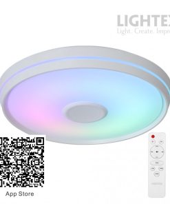 LED музикален плафон 50W 3CCT+RGB