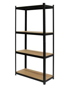 Стелаж Standard Black DIY 4 MDF рафта черен